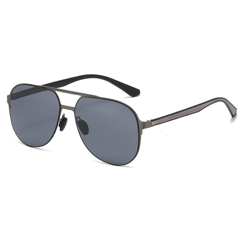 2026 New Fashion Toad-Shaped Large Frame Polarized Sunglasses for Men, Driving Sun Protection Glasses with a High-End Look