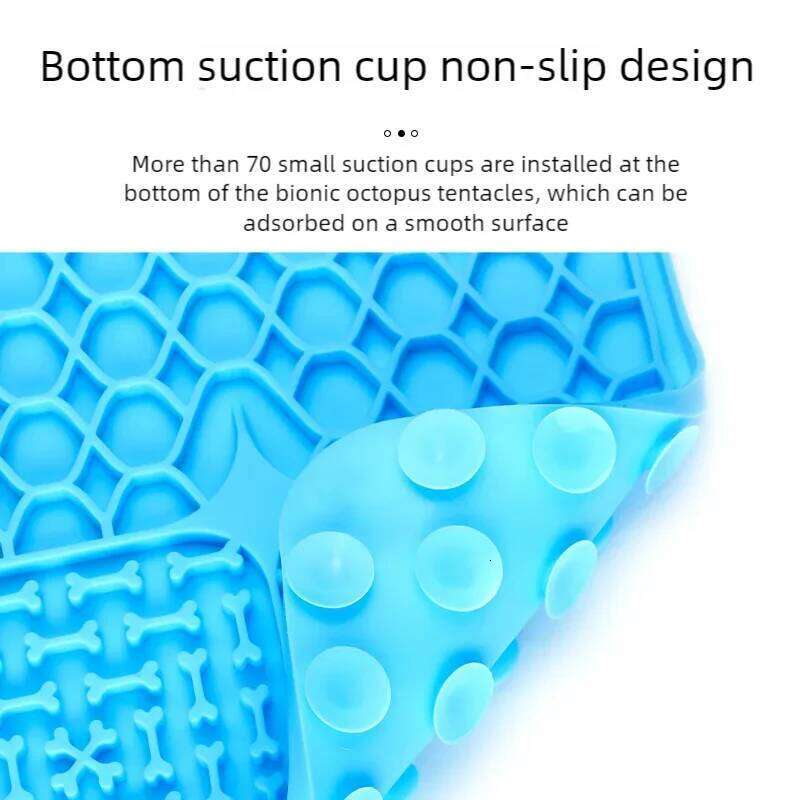 Slow Mat Cats and Dogs Silicone Lick Mats for Pets Eating Slowly Food Grade Pet Placemat Feeding Supplies 26Y0312