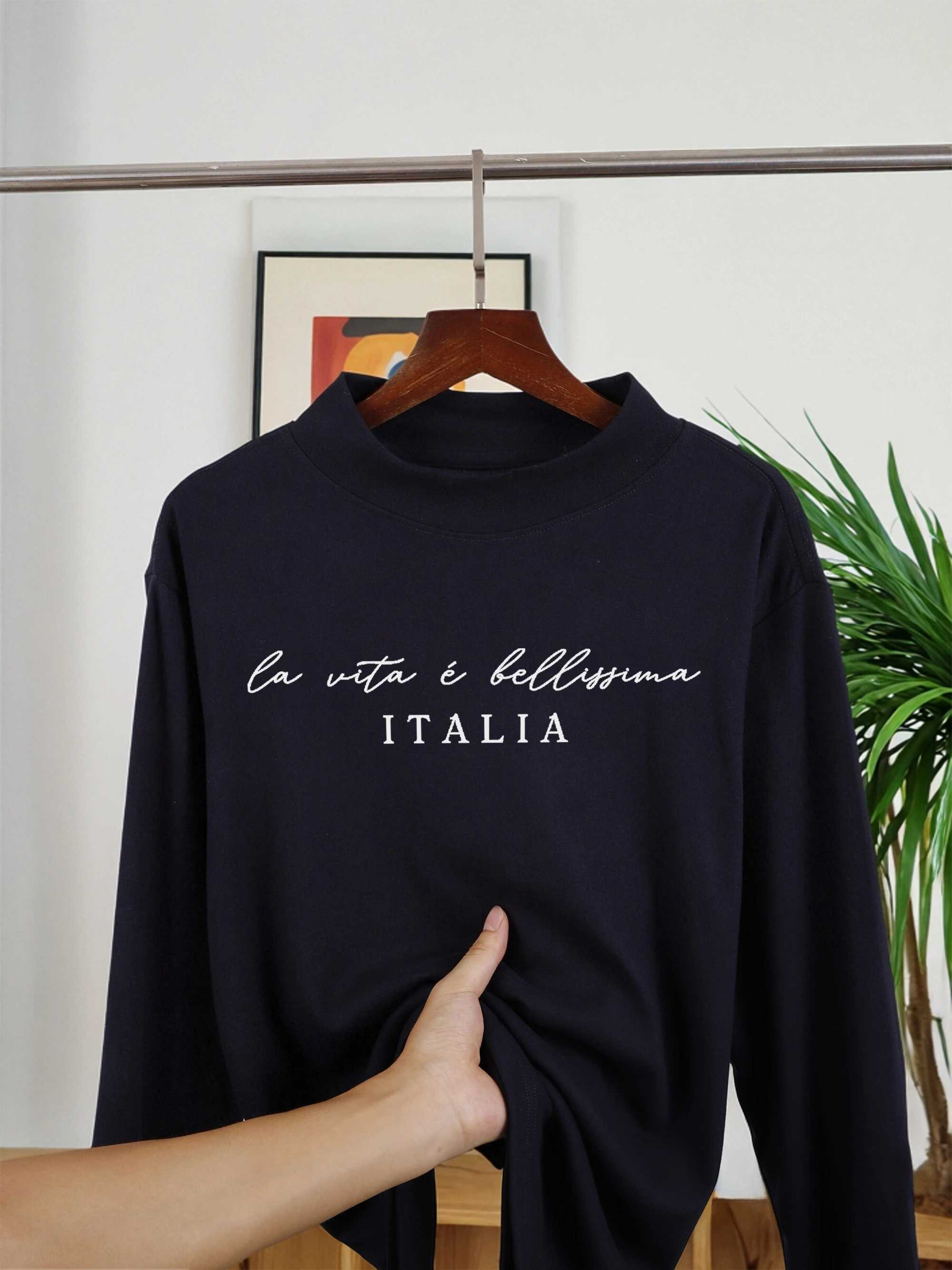 New York Letter Creativity Soft THiCKen Men Pullovers Comfy Warm Shirt Casual Street Long Sleeve Fit Basic Inner Wear M260312