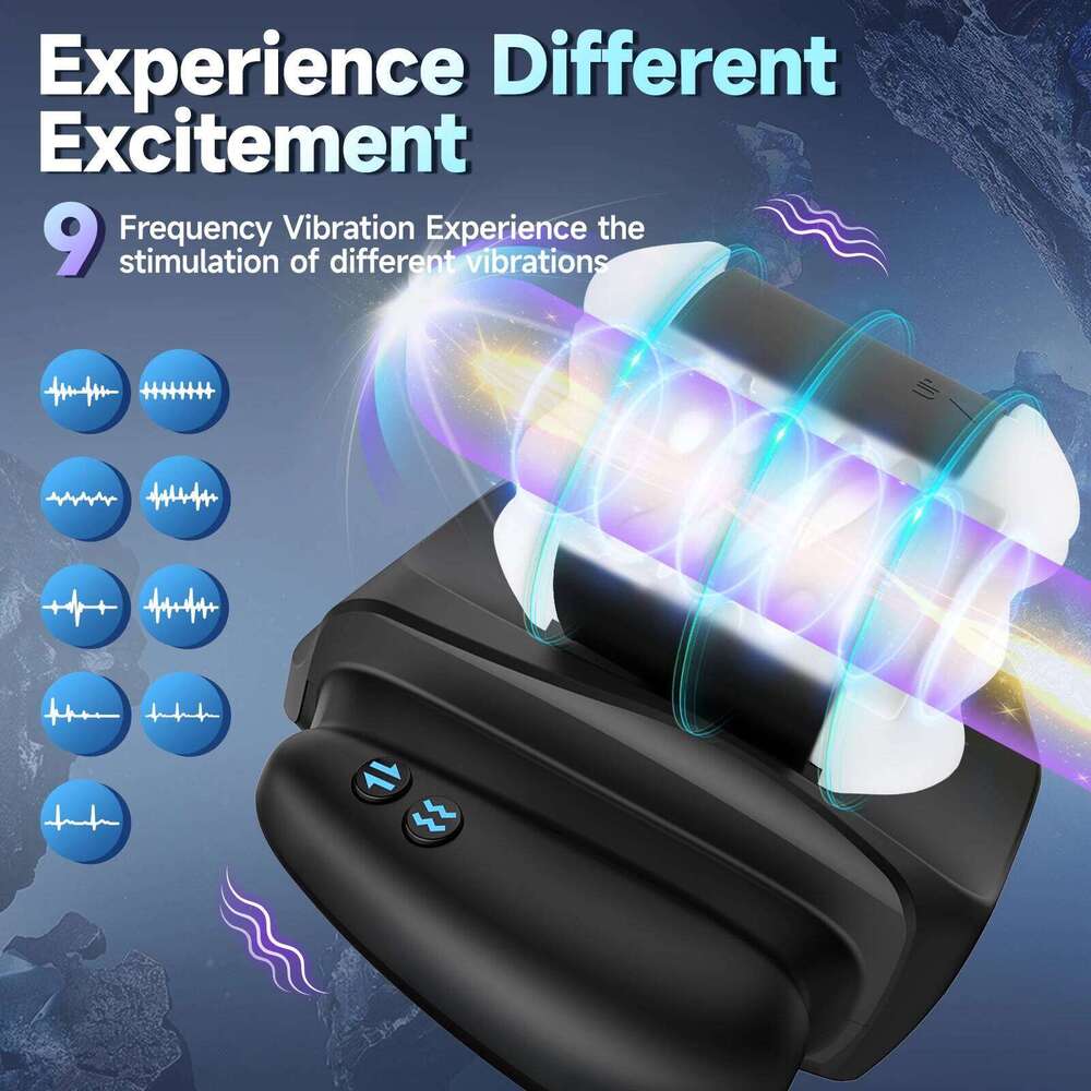 APP Controls Male Masturbation Cup Automatic Thrusting Vibration Watch Video Vagina Anus Real Pusssy Adutl Shop Sex Toys For Men Z260312