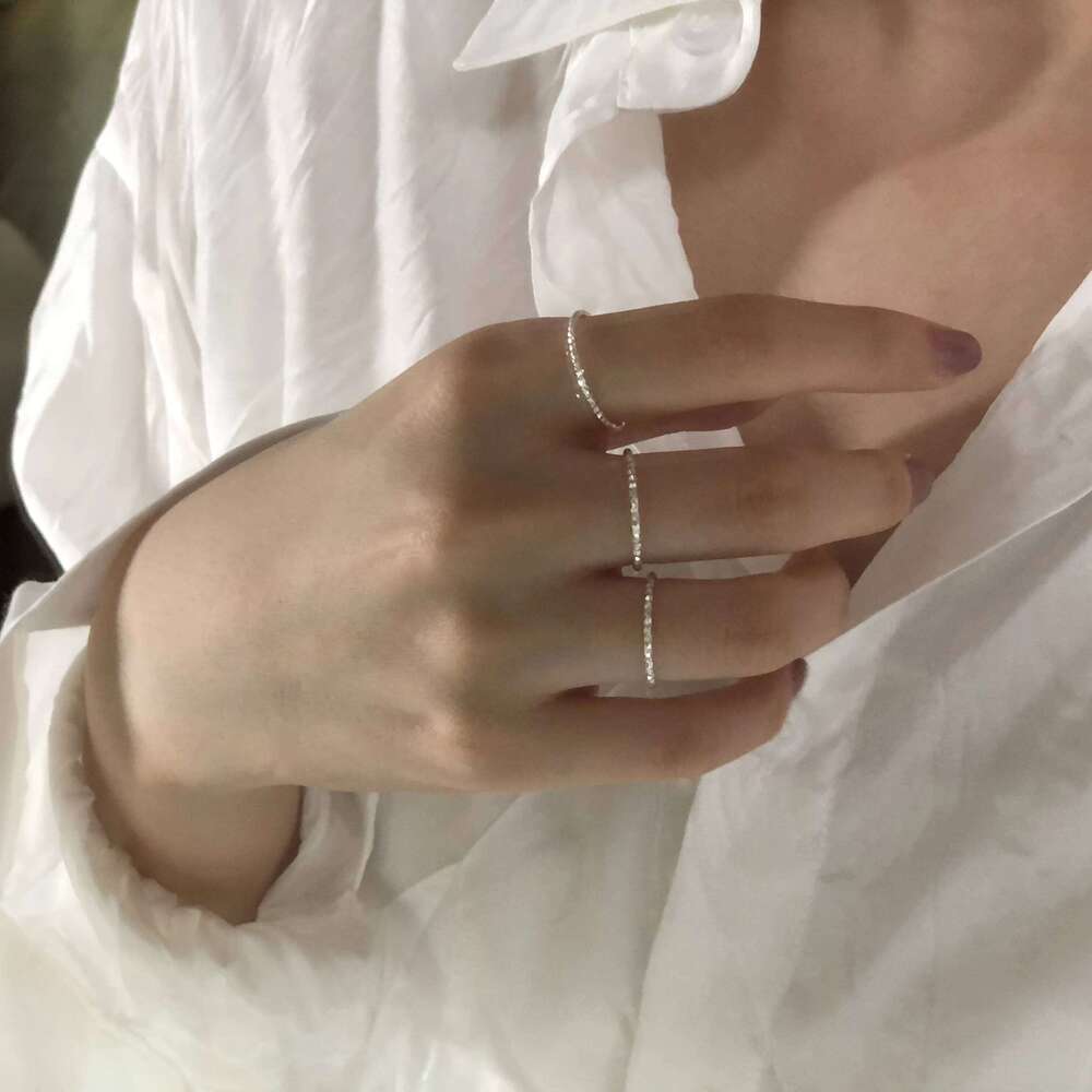 New Style 925 Sterling Silver Sparkling Ring Index Finger Decorative Fashion Jewelry for Women Wedding Party Birthday Gift H260312