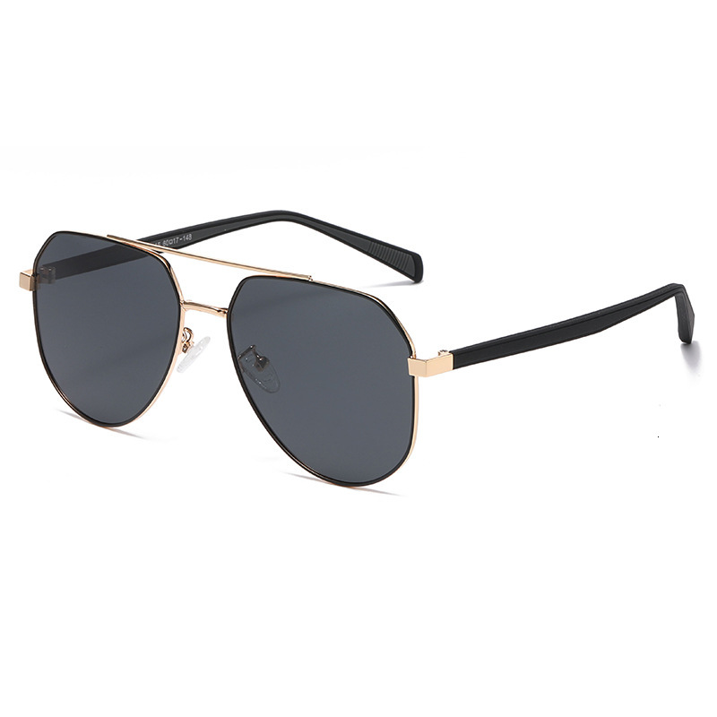 2026 New Fashion Square Polarized Sunglasses for Men, Double-Beam Outdoor Driving Sun Protection Glasses, Men's