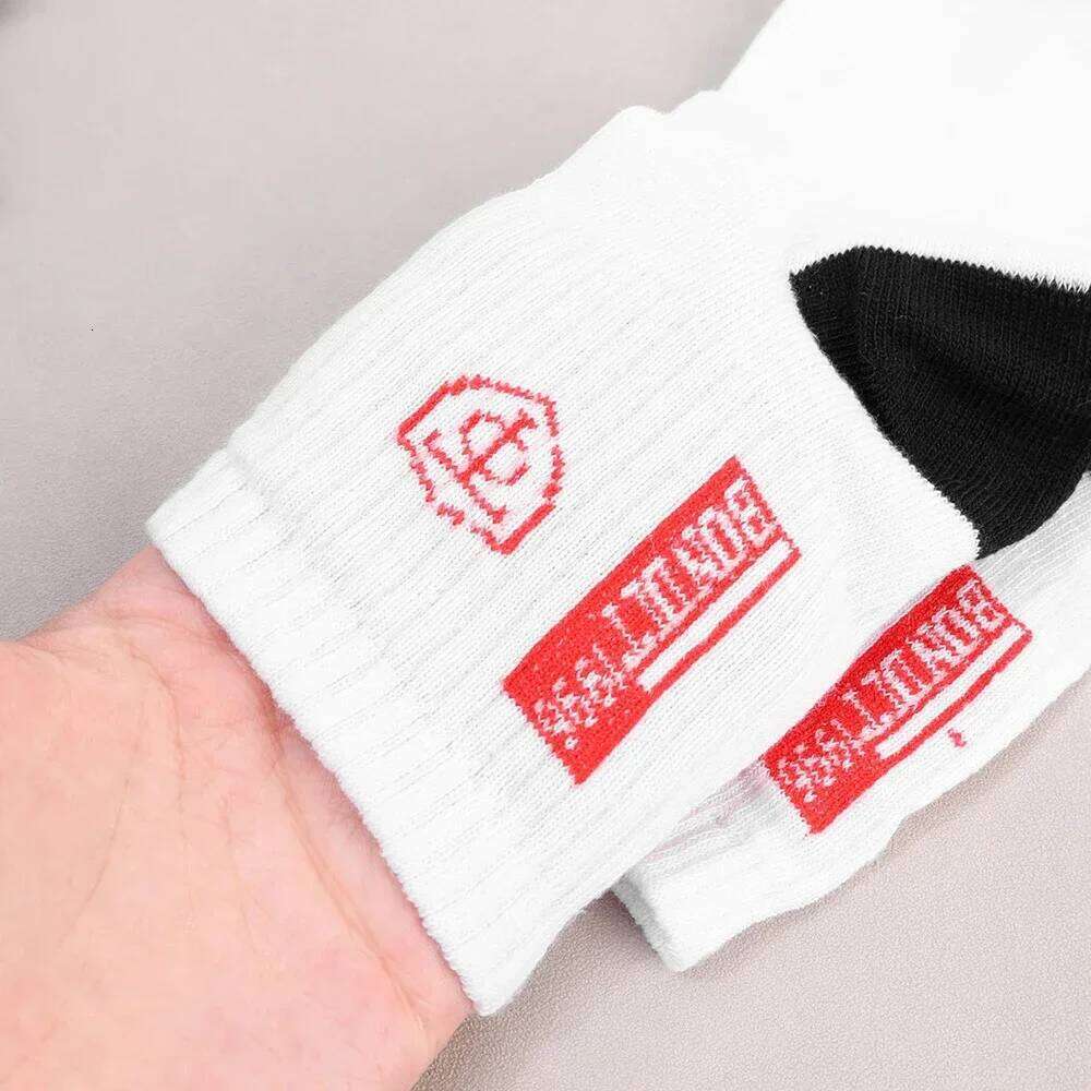 5Pairs Mens Cotton Sports Spring and Autumn Leisure Sweat Absorbent Comfortable Breathable Basketball Socks Meias EU 38-43 Z260312