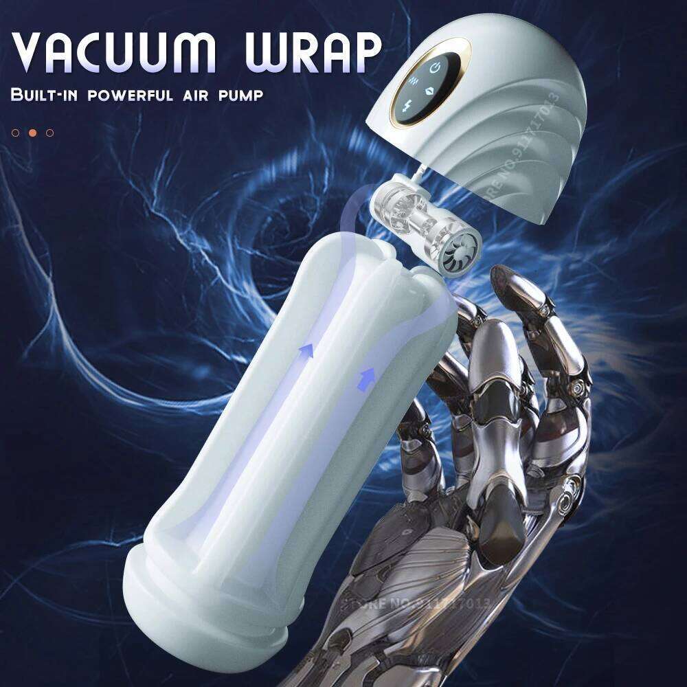 Male Masturbation Cup Automatic Sucking Real Oral Vagina Suction Vibrator Masturbator Sex Toys For Men Blowjob Vibrating Machine Z260312