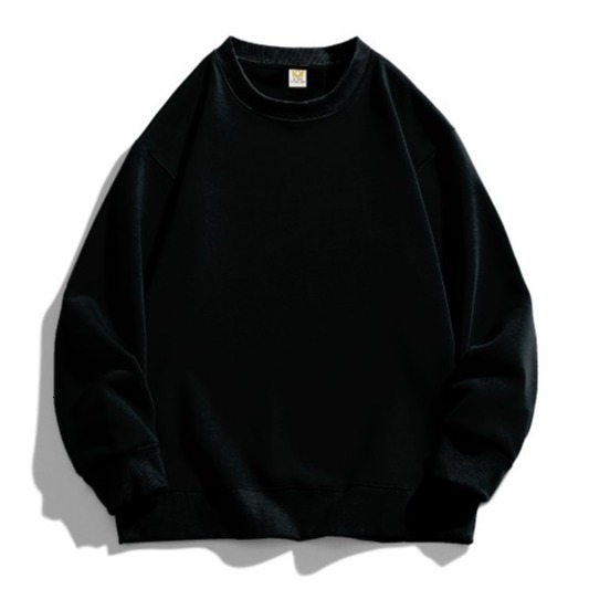 New Autumn Sweatshirts For Men And Women Retro Fashion Designer Hoodie Solid Color Round Neck Long-sleeve Tops Men's Youth Base Shirts