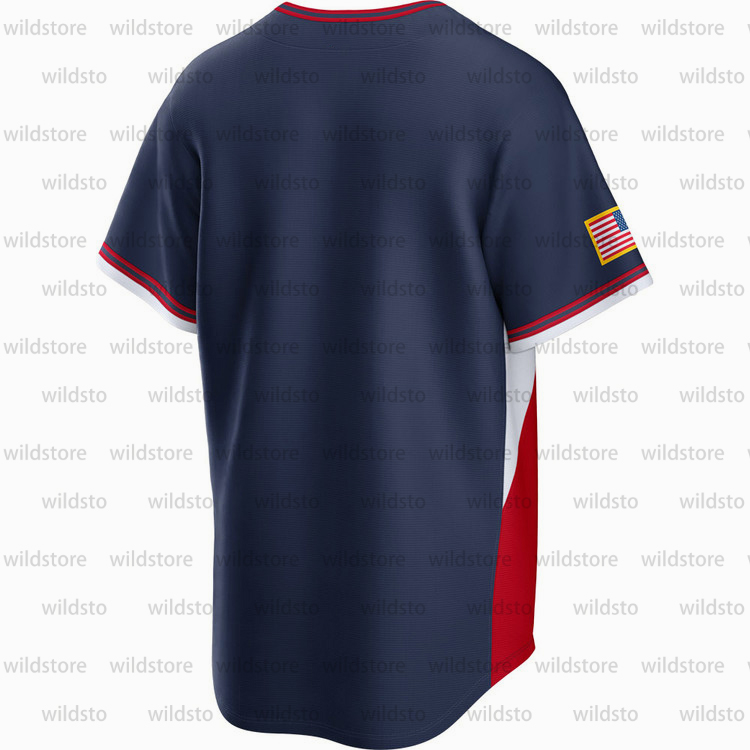 20 Alonso Team USA 2026 Jersey World Baseball Classic Crow-Armstrong Skenes Raleigh Realmuto Schwarber Dlaz Tucker Bregman Carroll