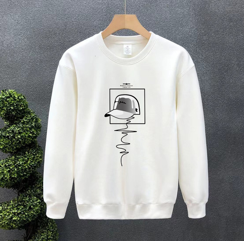 Wholesale Men's Sweatshirt Autumn New Sports Crew Designer Hoodie Neck Style Casual Men's Top Trendy Fashion Men's Jacket
