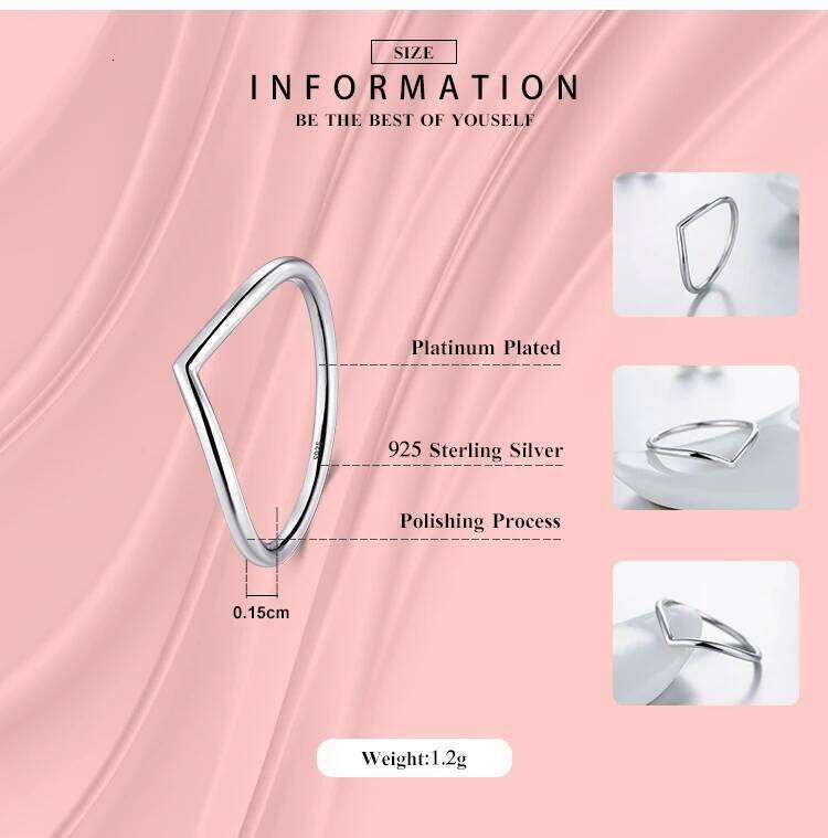 Modian 2021 New Stackable 925 Sterling Silver Simple Fashion Geometric Ring Classic Finger Fine Popular jewelry For Women H260312