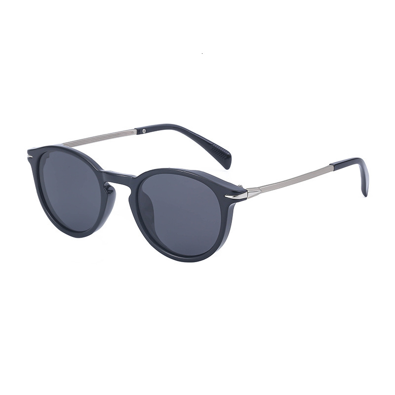 Retro Round Frame Polarized for Women Trendy Glasses Wholesale Sunglasses