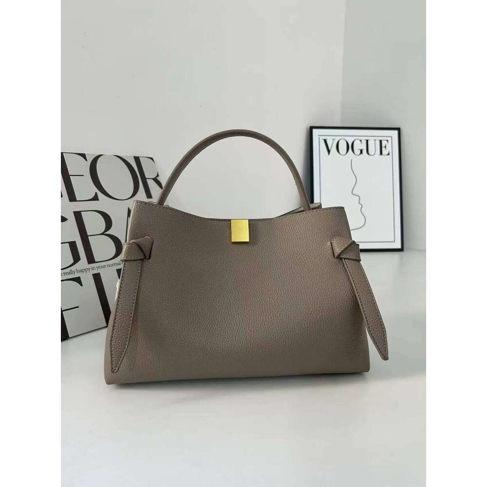 Yuzefi Women Leather Suede Small Crowd Single Shoulder Crossbody Large Capacity Portable Potsticker Bag