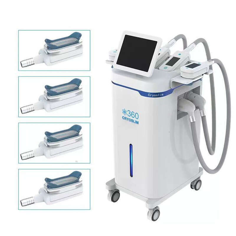 Vertical 360 Cryolipolyse Fat Freezing Body Slimming Cryotherapy Vacuum Cavitation System Cellulite Reduction Massage Machine With CE