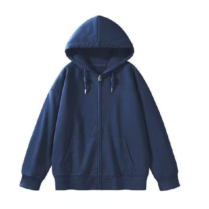 Retro Gray Hooded Sweatshirt For Men Oversized Thin Loose -style Casual Top Designer Hoodie Jacket For Spring And Autumn