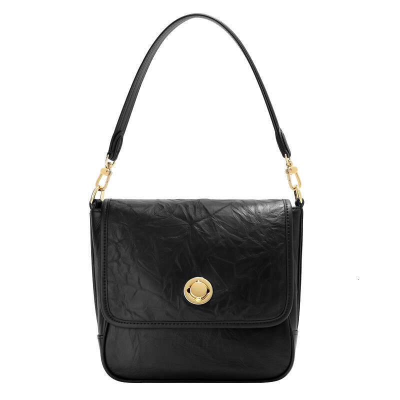 Luxury Shoulder Bags Totes Hobo New Single Underarm Top Layer Cowhide Hand Grasped Texture Women S Niche High End Wrinkled Retro Tote Bag SENYY