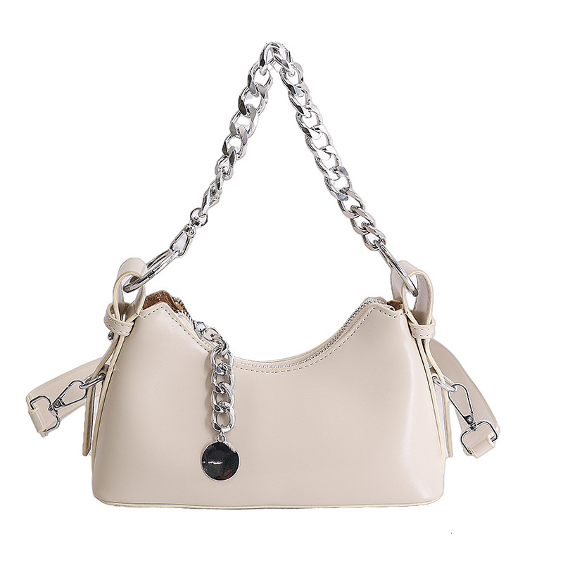 High quality women's luxury handbag, fashionable and simple crescent bag, spring new multifunctional shoulder bag, designer bag
