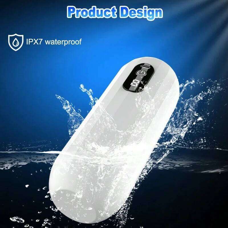 Men's Automatic Sucking Masturbator Cup Pump Vibrator Real Vaginal Blowjob Orgasm Erotic Stroker Penis Vacuum Training 18+ Z260312