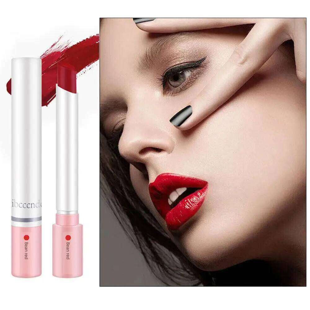 Lasting Stick Waterproof Lip Long-Lasting Matte Lipstick with Transparent Finish - Perfect Valentine's Day Gift for Her W260311
