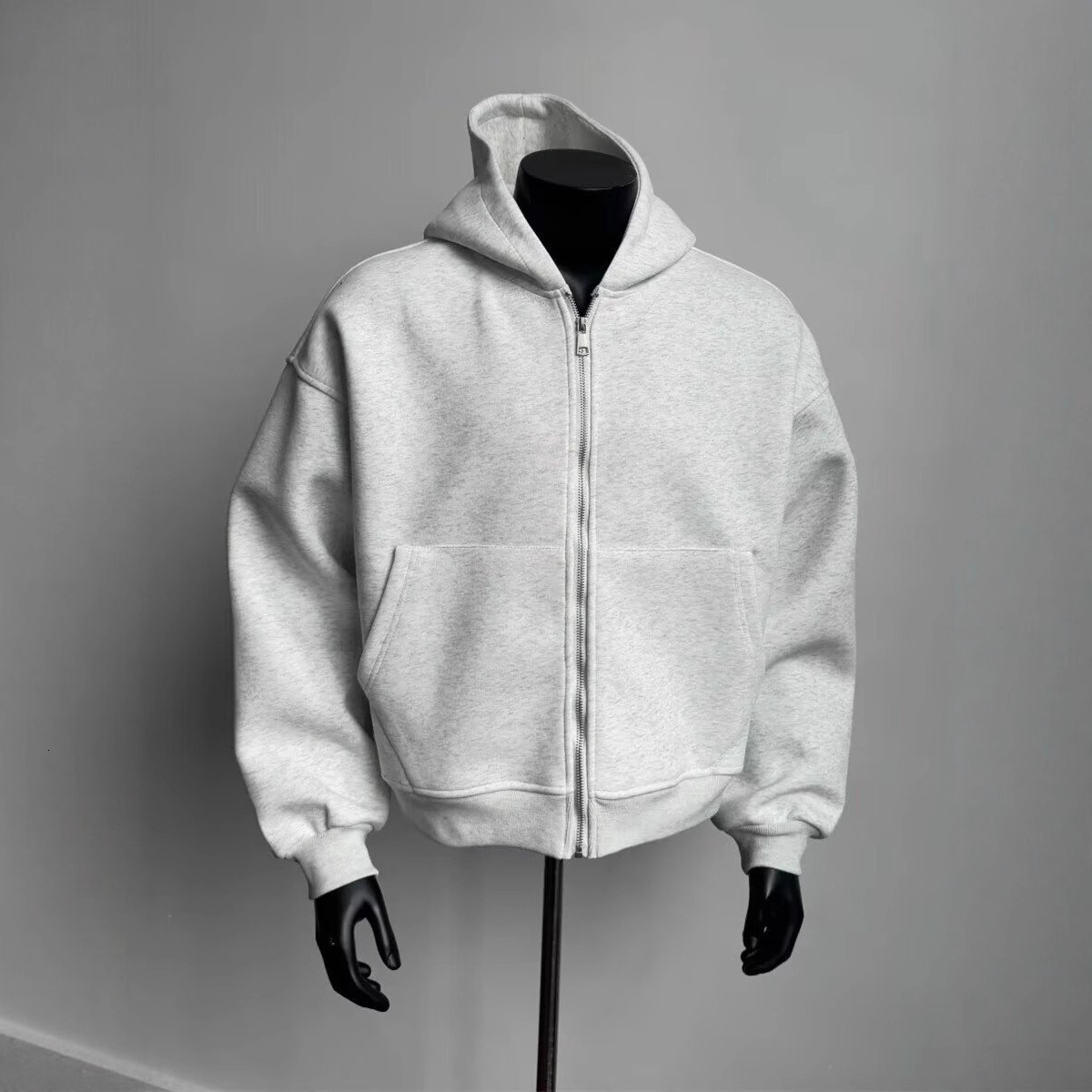 Extra Large Size Designer Hoodie 150kg Hoodie With Backpack Design Men's Summer Fashion Brand High-end Feel Ins-style Zip-up Jacket