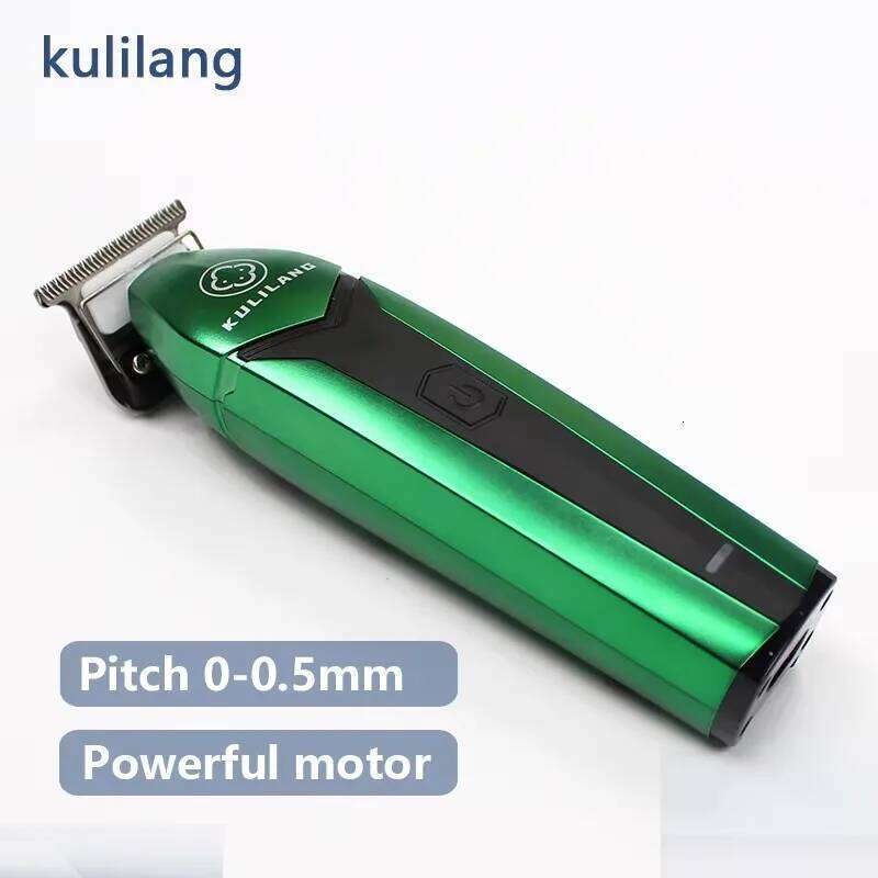 R55 Kulilang 2024 New Rechargeable Hairdresser Cordless Professional Carving Oil Head Electric Hair Clippers C260312