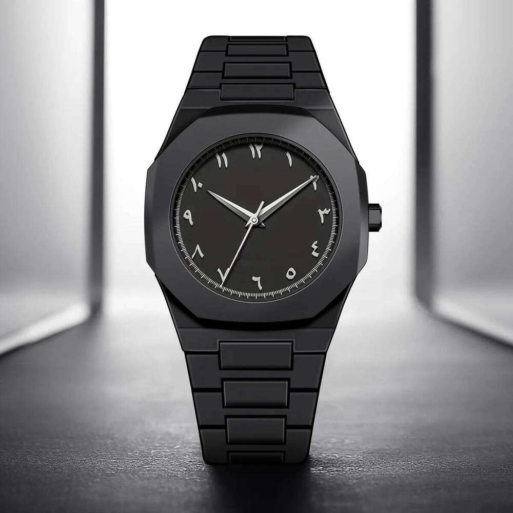 2025 New fashion Leisure minimalist men's women's light weight waterproof Arabic quartz watches relojes para hombre
