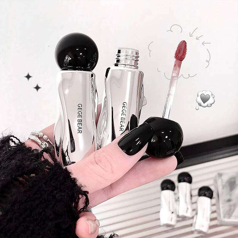 GEGE BEAR Light Cloud Nude Velvet Lip Mud Matte Advanced Color Whitening Holiday Gift W260311