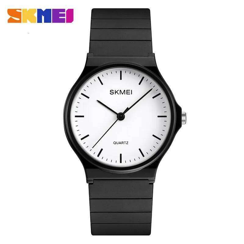 SKMEI 1419 Luxury Quartz Watches for Women Silicone Waterproof Simple Sports Woman Wristwatches Girls Clock Gift Montre Femme
