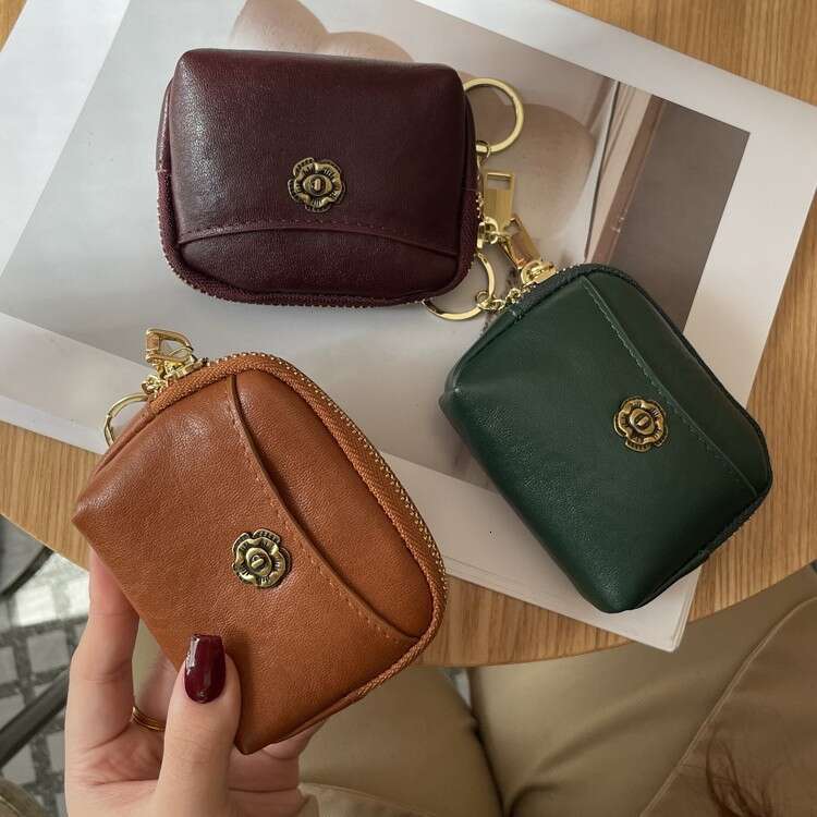 Luxury fashion wallet New Fashion Trendy Women S Zipper Purse Compact Bag Exquisite Coin Holder Solid Color Small Wallet