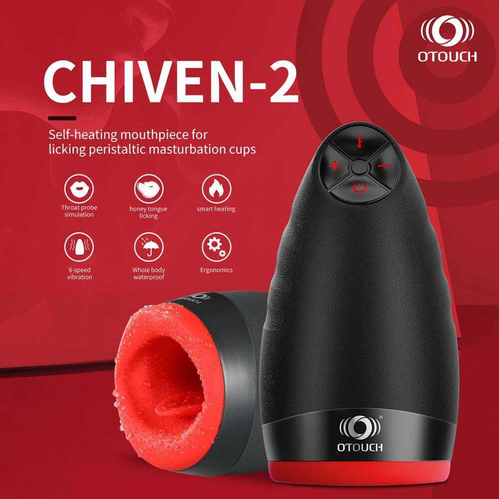 OTOUCH Chiven2 Masturbator Men Vibrator Erotic Blowjob 10 Vibration Modes Male Masturbation Heating Oral Cup Gay Sex Toys Z260312