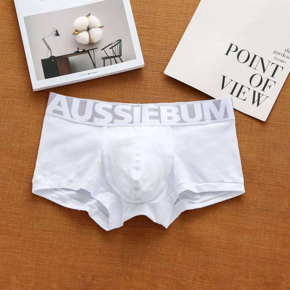 Brand Men's underwear Sexy low-rise letter shorts comfortable sweat wicking elastic jockstrap breathable boxers Z260312
