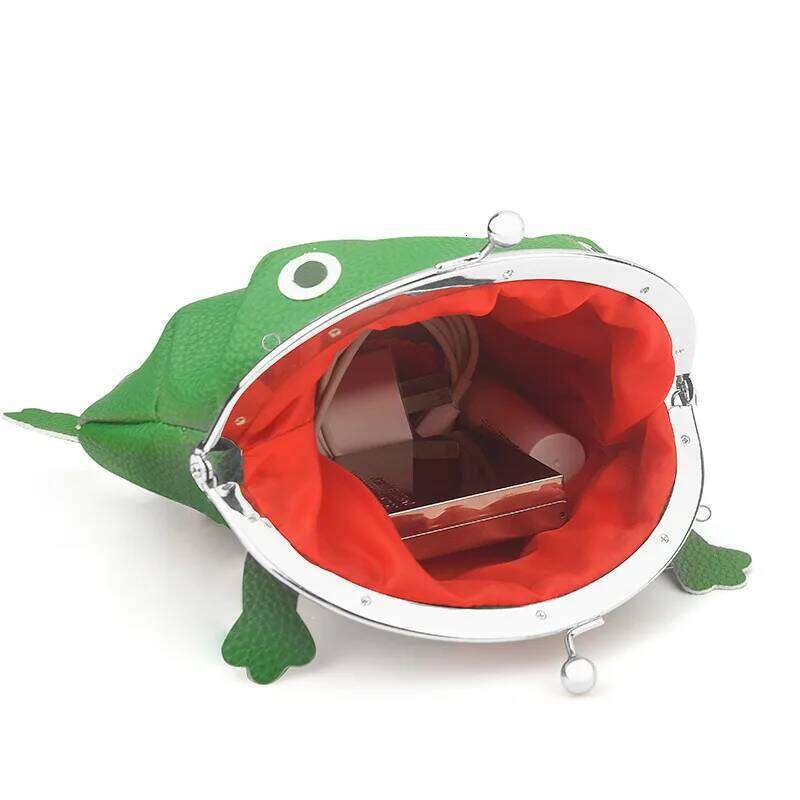 Anime Peripherals Women's Wallet Frog Mini Purse Small Bag Coin Pouch Woman Wallets Holders Luggage Bags