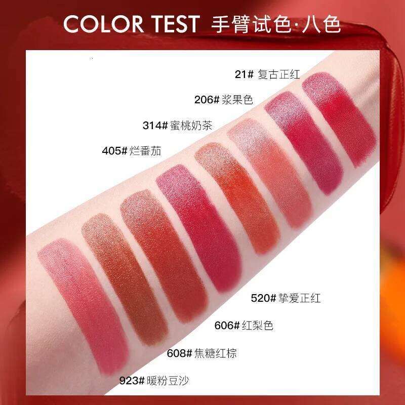 Makeup lipstick set matte stick Moisturizing Mist Lip Balm Gift Box Lipsticks 8 colors gift box W260311