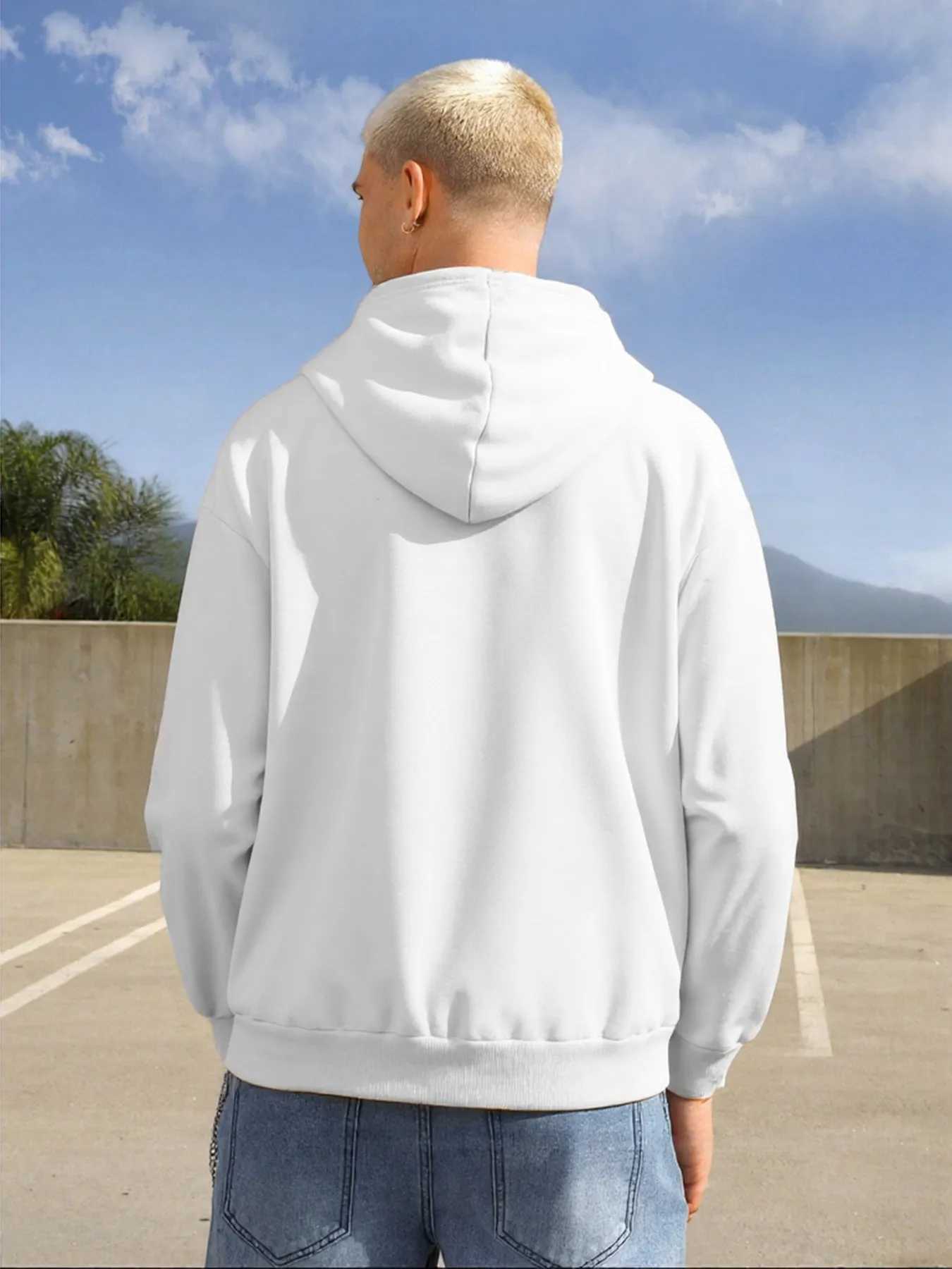 Japanese Racing Print ManS Hoodies Warm Hot Sale Hoodie Soft Loose Clothing FLeece Sports Hoody Oversized Casual Top M260312