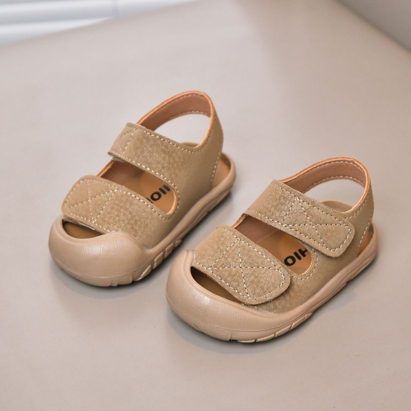 Designer Shoes Kids Sandals Boys Summer Children's Sandals Anti-kick Toddlers Walkfashion Causal Walking Beach Sandals Baby Soft Non-slip Sizes U