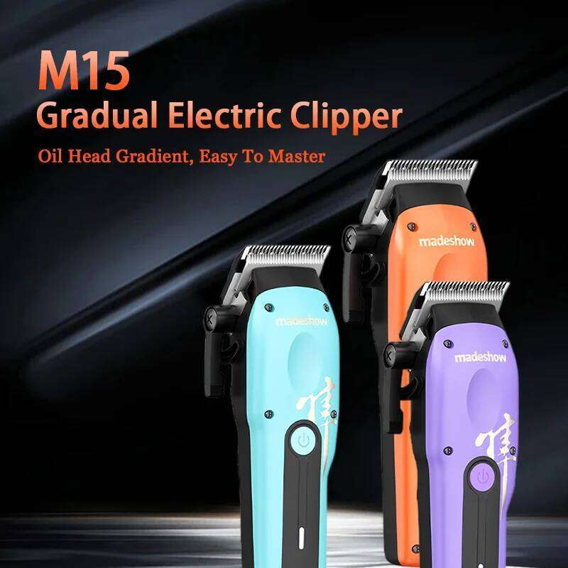 Madeshowm15 Electric Trimmer Lcd Digital Display Hair Clipper C260312