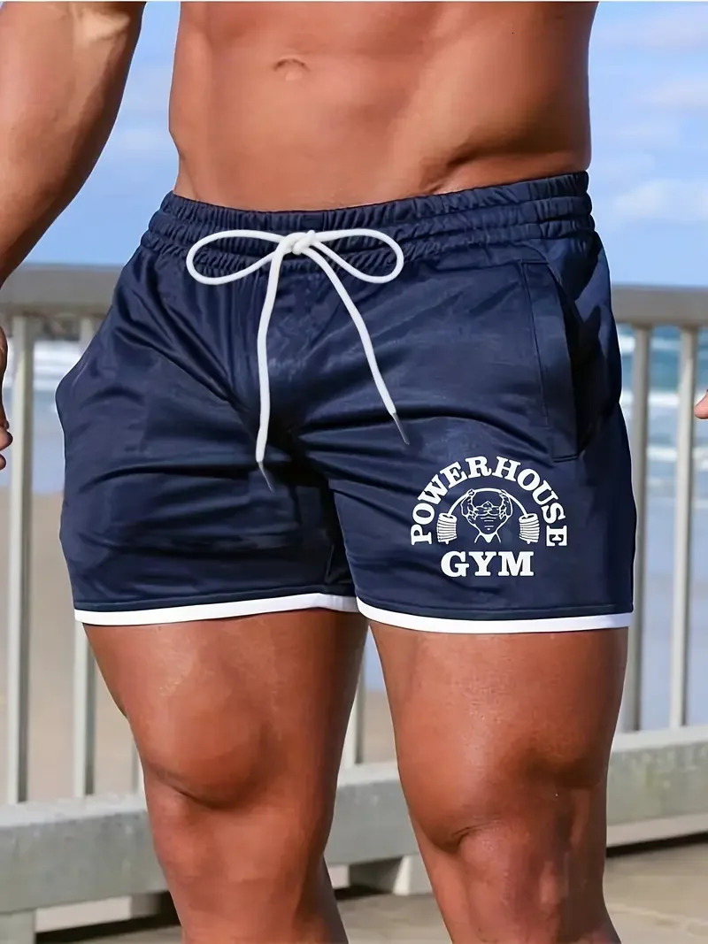 Breathable Mesh Mens Sports Shorts Motorcycle Shirt Basketball Beach Pants Fitness Gym Training Summer 260228