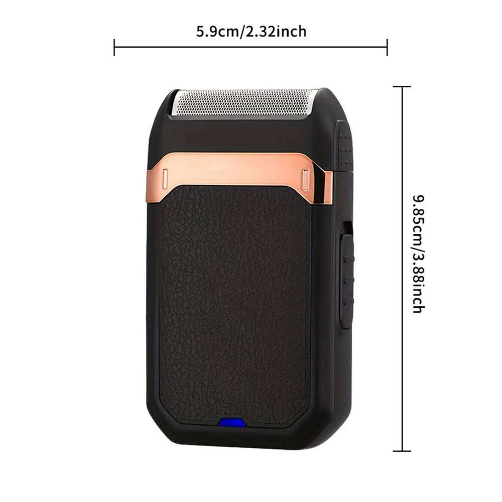 Multi functional men's rechargeable shaver, suitable for trimming hair on the head and face, high-quality gift choice. C260312