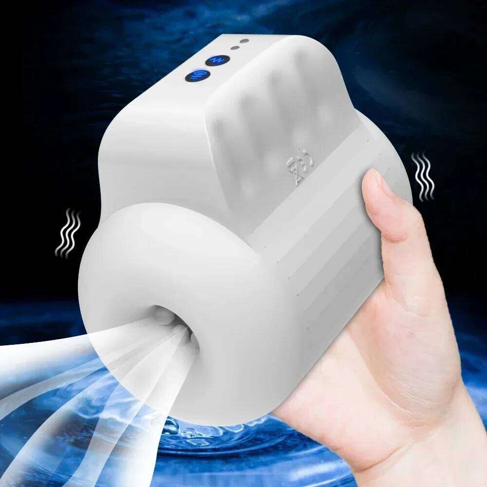Powerful Sucking Masturbation Cup Realistic Vagina Pocket Pussy Blowjob Massager Male Masturbator Sex Toys for Men Z260311