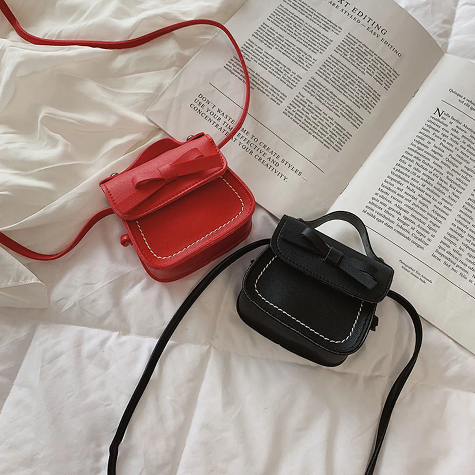 Cute female messenger bag sweet and cool style with shoulder threedimensional bow coin purse gift 260311
