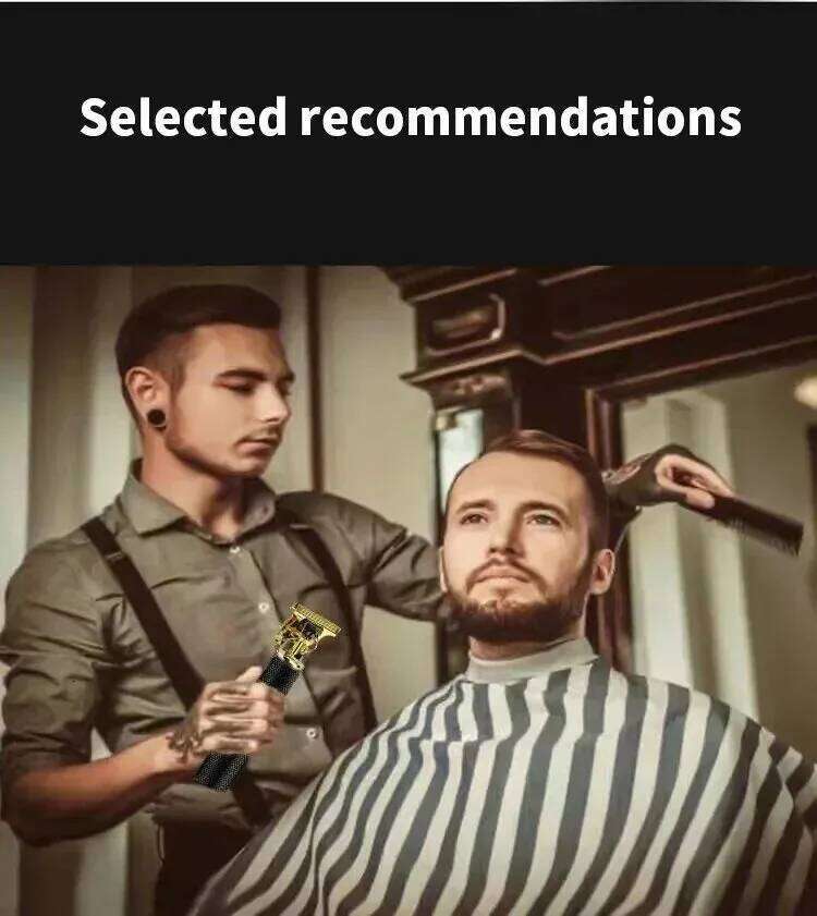 Electric Cutting Machine Vintage T9 Clipper Hair Rechargeable Man Shaver Trimmer For Men's Barber Professional New Hot Sale C260312
