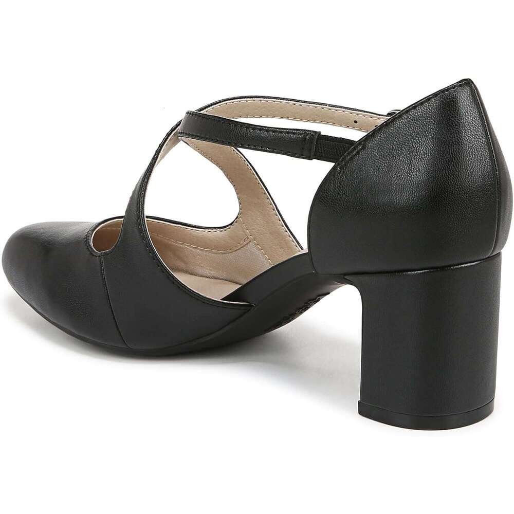 Womens designer dress shoes high heels loafers womens summer fashion comfort soft leather classic black nude womens luxury jane shoes