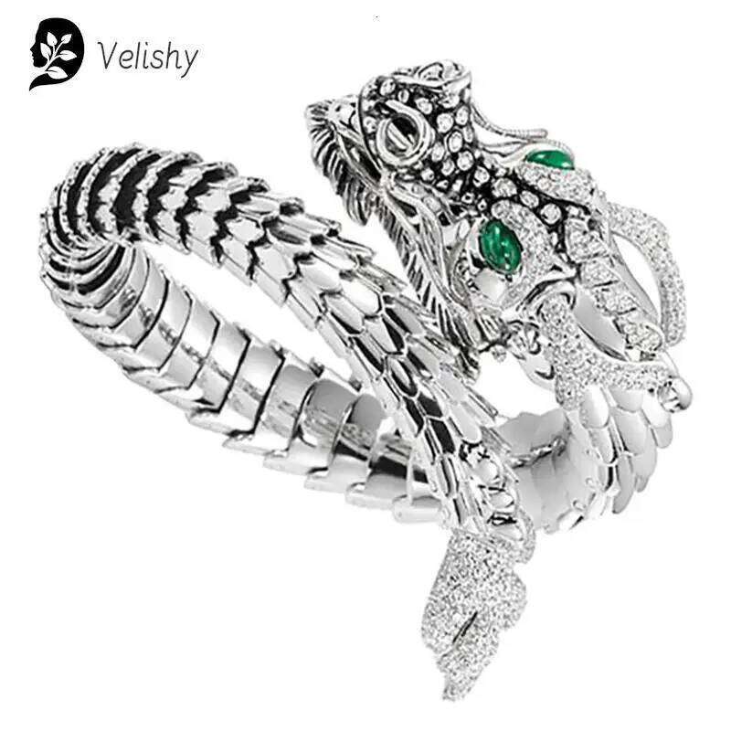 Unique Men's Chinese Dragon Ring Cool Cycling Men and Women's Rings Size Adjust H260312