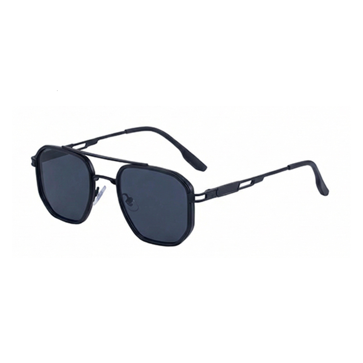 2026 New Fashion Square Large Frame Polarized Double Beam Outdoor Sun Protection Sunglasses for Men,