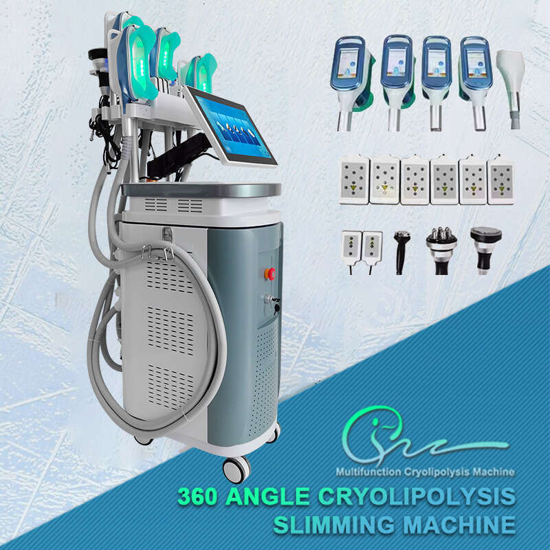 4D Maquina Cryolipolysis Laser Lipo Slimming RF Lose Weight Cavitation Cooling Fat Cryo Therapy Machine
