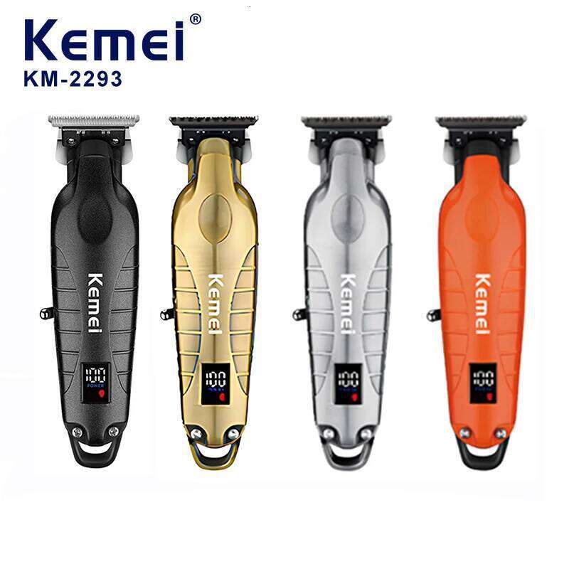 Kemei KM-2293 Cutting Machine Professional Rechargeable Barber Clippers Electric Hair Trimmers Cordless for Men C260312
