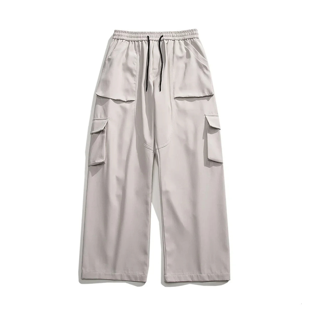 Streetwear Hip Hop Joggers Cargo Pants Men Multi-Pocket Elastic Waist Harem Trousers Male Harajuku Casual Woman Sweatpants 260310