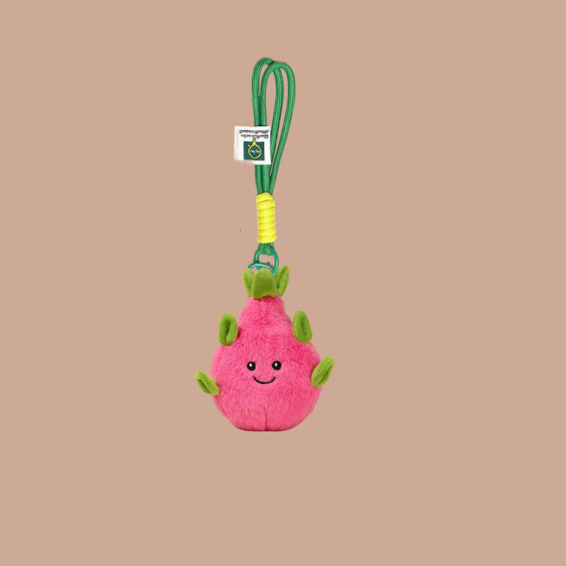 Creative Vegetable Funny Expression Onion Ginger Garlic Fruit Plant Plush Pendant Keychain Claw Machine Doll Wholesale