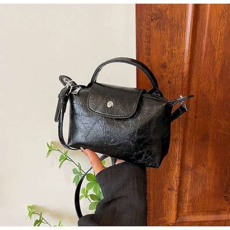Shoulder For Women Solid High Grade Crossbody Bagss Korean Style New Niche Versatile Handbags Hobos Women S Luxury Bags XIU LAI SI