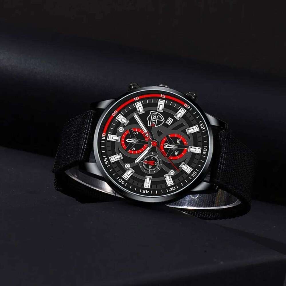 3 Pieces/Set Watches Fashion Luxury Nylon watch Scorpion Men's Business Casual Necklace Bracelet Watch