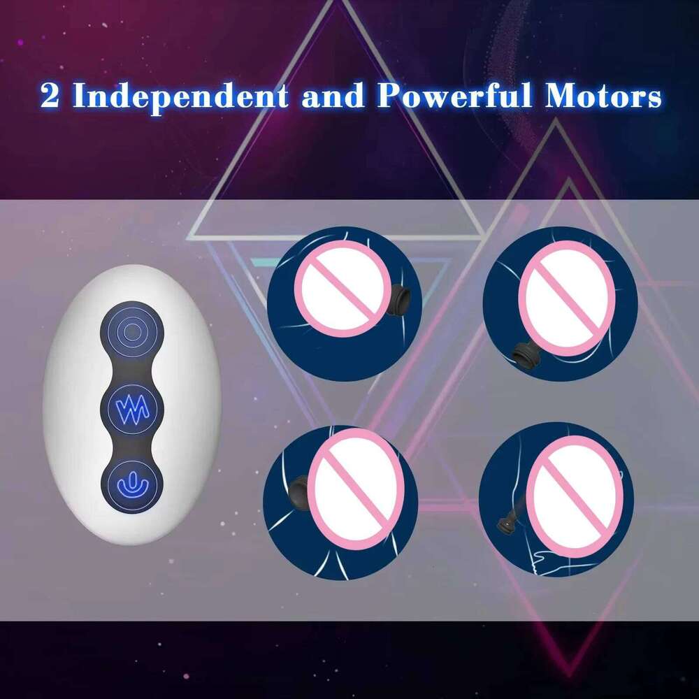 Remote Control Vibrator Male Prostate Massager Wriggling Rotating Vibrating Anal Beads Adult Sex Toys with Suction Cup Z260311