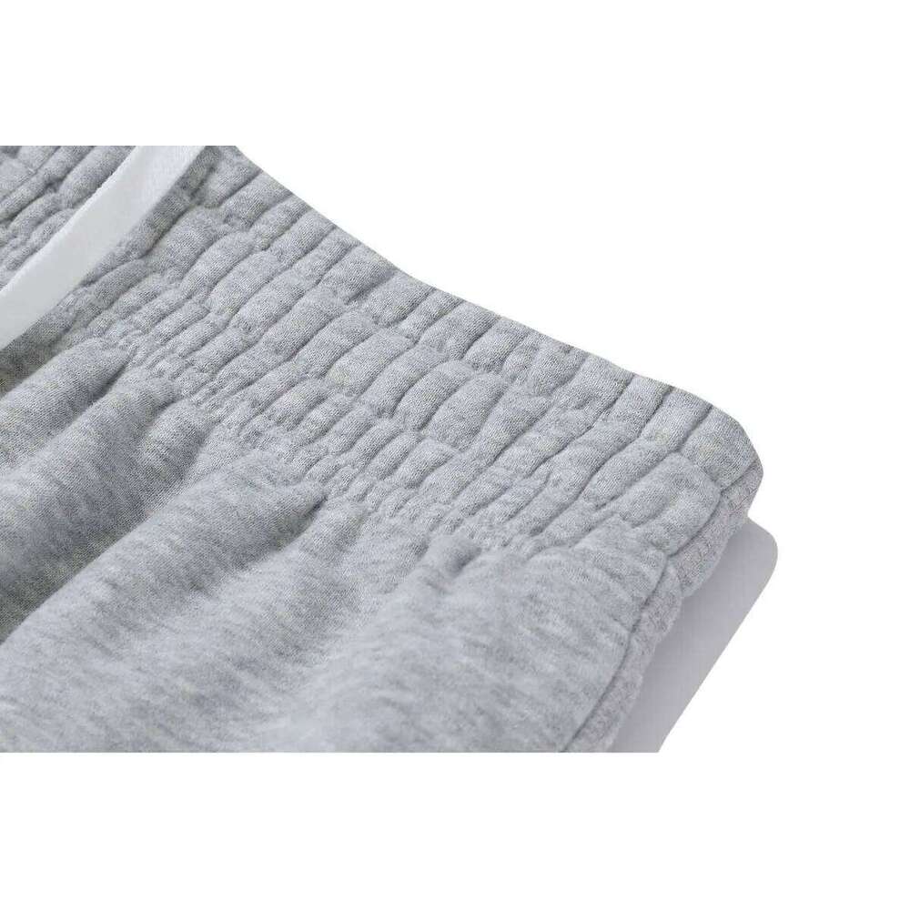 American Heavyweight Sports Sweatpants for Men in The Summer of 2025, New Straight-leg Casual Wide-leg Long Pants