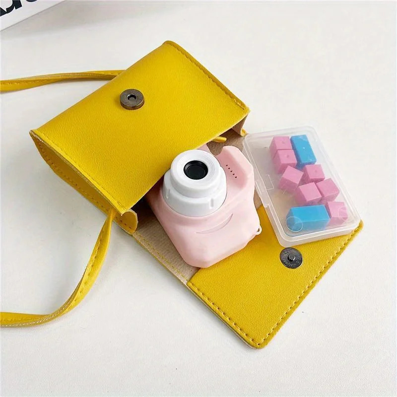 Childrens Mini Handbags Princess Baby Girls PU Leather Small Shoulder Crossbody Bags Cute Kids Coin Purse Wallet 260311